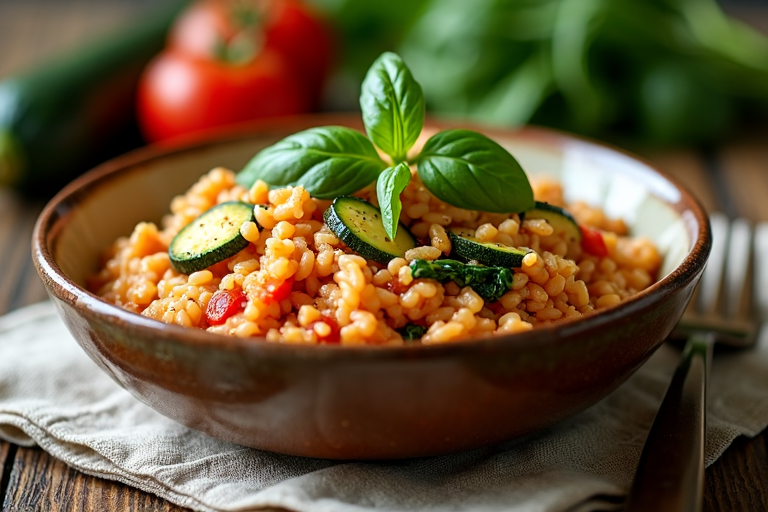 Risotto aux légumes